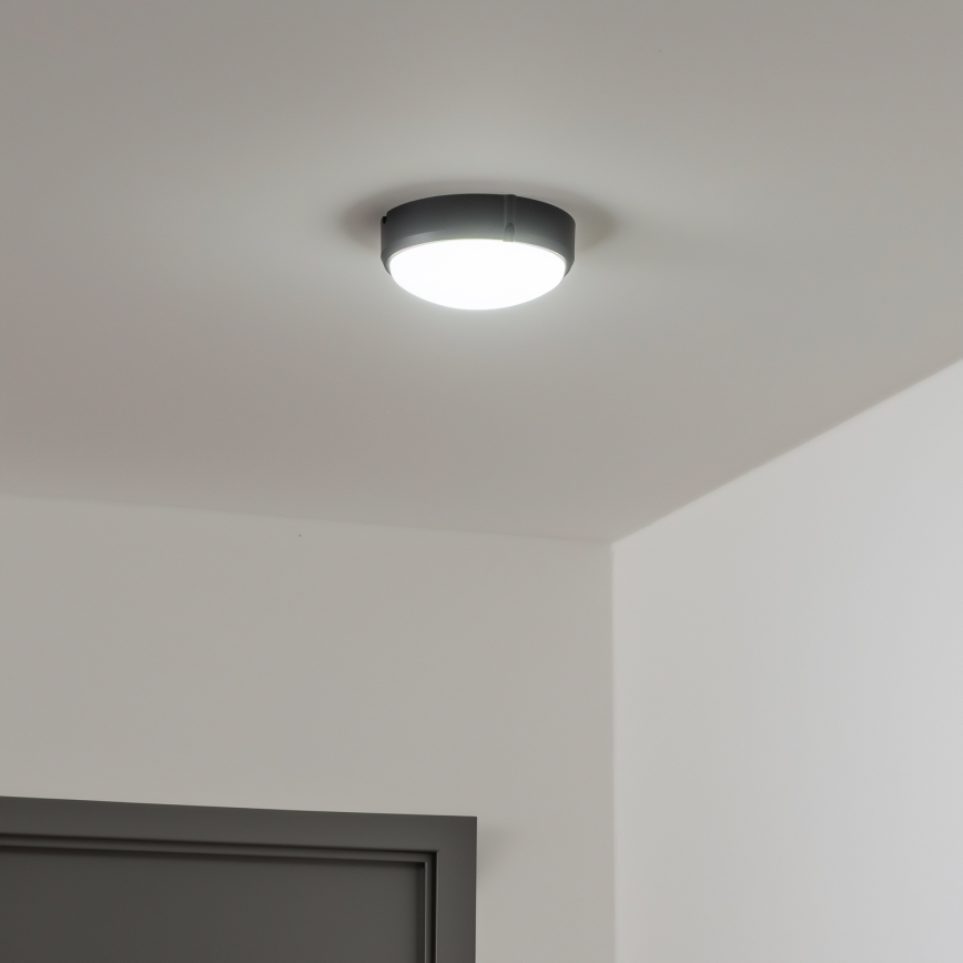 Brilagi - Plafoniera LED industriale SIMA LED/12W/230V IP65 nero