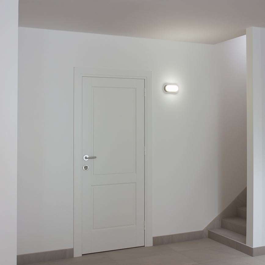 Brilagi - Plafoniera LED industriale SIMA LED/12W/230V IP65 nero