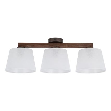 BRILAGI - Plafoniera LED LATTE 3xE27/15W/230V pino/bianco