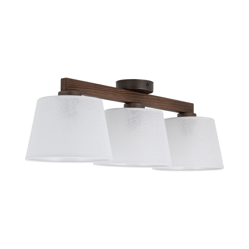 BRILAGI - Plafoniera LED LATTE 3xE27/15W/230V pino/bianco