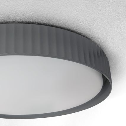 Brilagi - Plafoniera LED LUCIA LED/24W/230V Ø 31 cm grigia