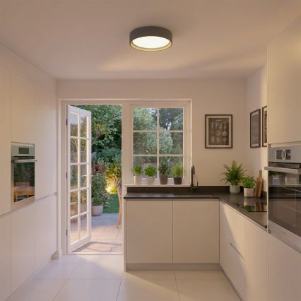 Brilagi - Plafoniera LED LUCIA LED/24W/230V Ø 31 cm grigia