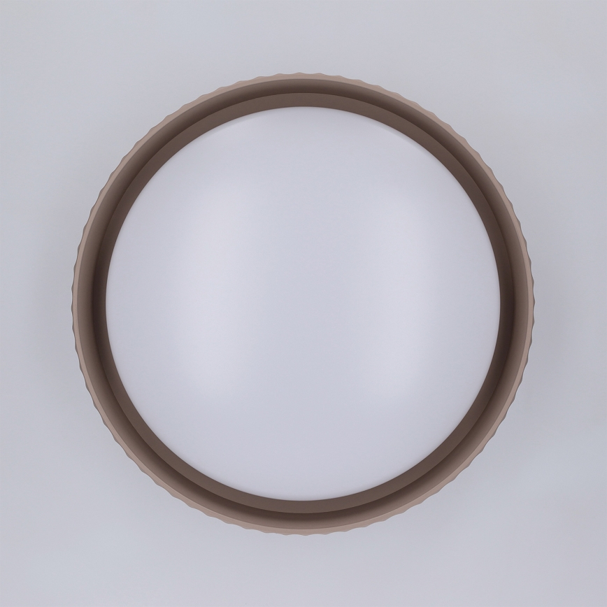Brilagi - Plafoniera LED LUCIA LED/24W/230V Ø 31 cm marrone