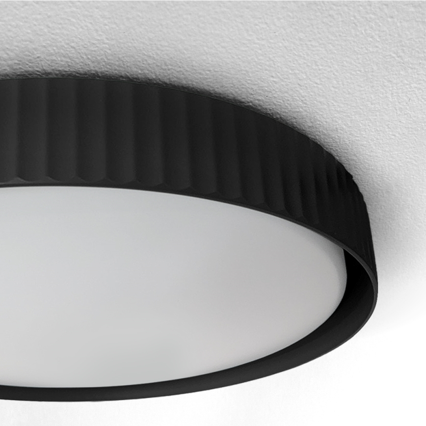 Brilagi - Plafoniera LED LUCIA LED/24W/230V Ø 31 cm nera
