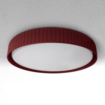 Brilagi - Plafoniera LED LUCIA LED/24W/230V Ø 31 cm rossa