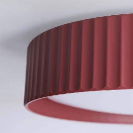 Brilagi - Plafoniera LED LUCIA LED/24W/230V Ø 31 cm rossa