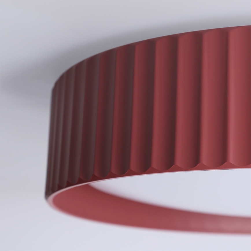 Brilagi - Plafoniera LED LUCIA LED/24W/230V Ø 31 cm rossa