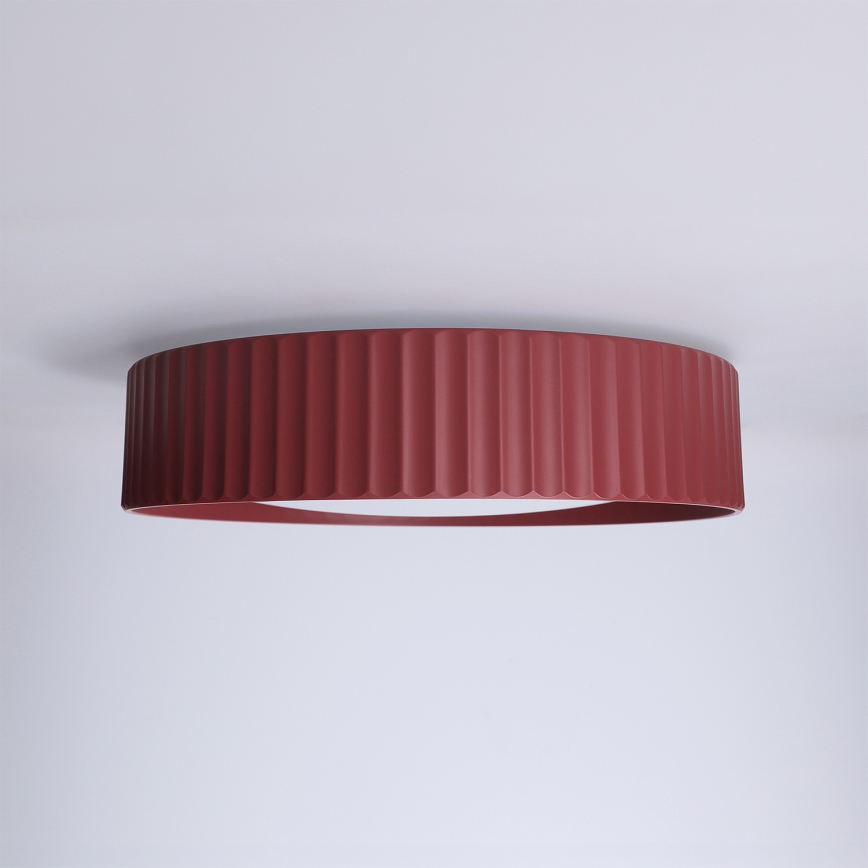 Brilagi - Plafoniera LED LUCIA LED/24W/230V Ø 31 cm rossa