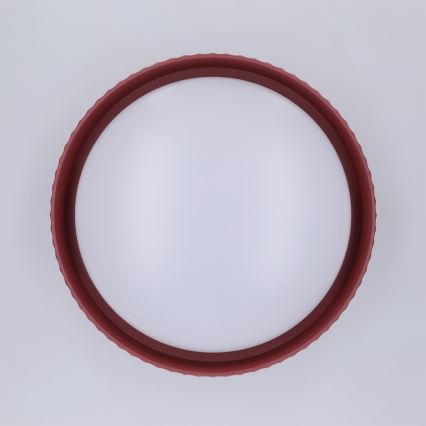 Brilagi - Plafoniera LED LUCIA LED/24W/230V Ø 31 cm rossa