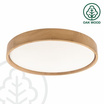 Brilagi - Plafoniera LED MANAROLA PLAIN 36W/230V/3000K Ø 48 cm rovere