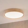 Brilagi - Plafoniera LED MANAROLA PLAIN LED/24W/230V 3000K Ø 41 cm rovere