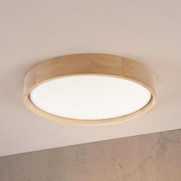 Brilagi - Plafoniera LED MANAROLA PLAIN LED/24W/230V 3000K Ø 41 cm rovere