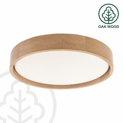 Brilagi - Plafoniera LED MANAROLA PLAIN LED/24W/230V 3000K Ø 41 cm rovere