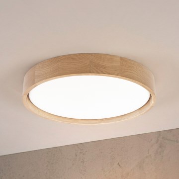 Brilagi - Plafoniera LED MANAROLA PLAIN LED/24W/230V 4000K Ø 41 cm rovere