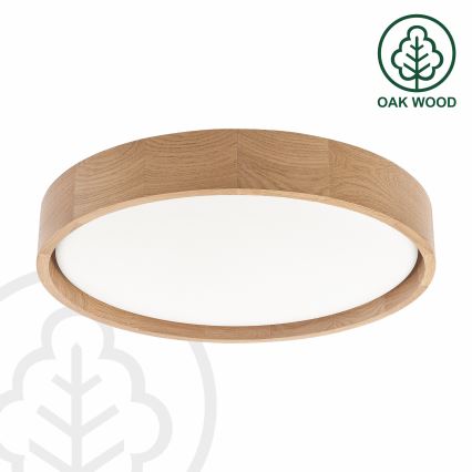 Brilagi - Plafoniera LED MANAROLA PLAIN LED/24W/230V 4000K Ø 41 cm rovere