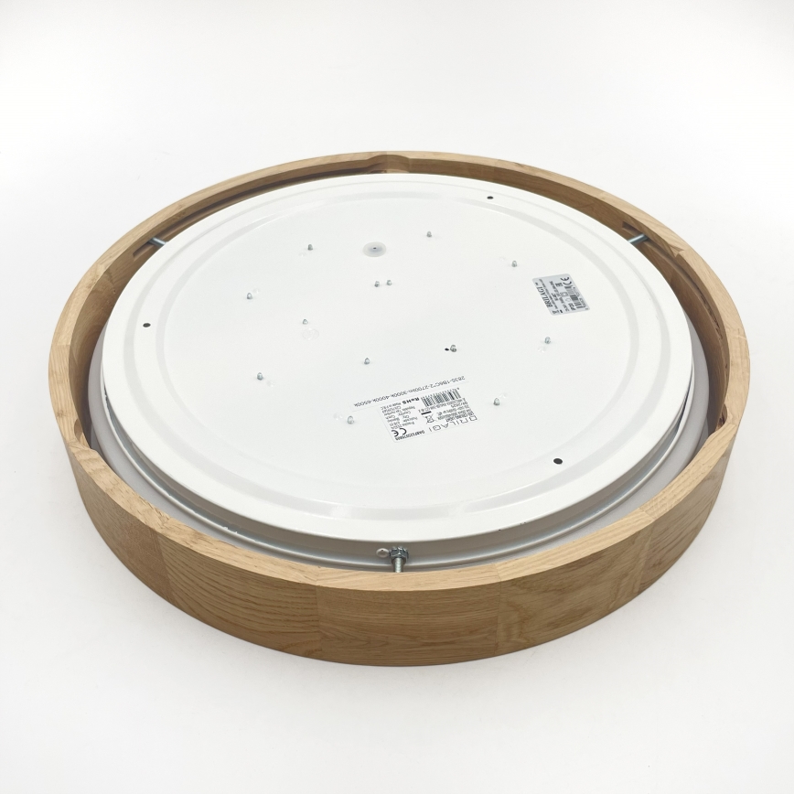 Brilagi - Plafoniera LED MANAROLA PLAIN LED/24W/230V 4000K Ø 41 cm rovere