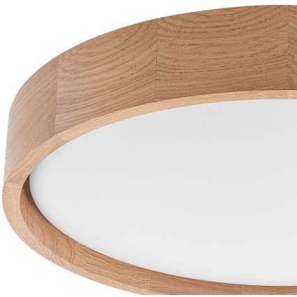 Brilagi - Plafoniera LED MANAROLA SIMPLE LED/24W/230V 3000K rovere d. 41cm