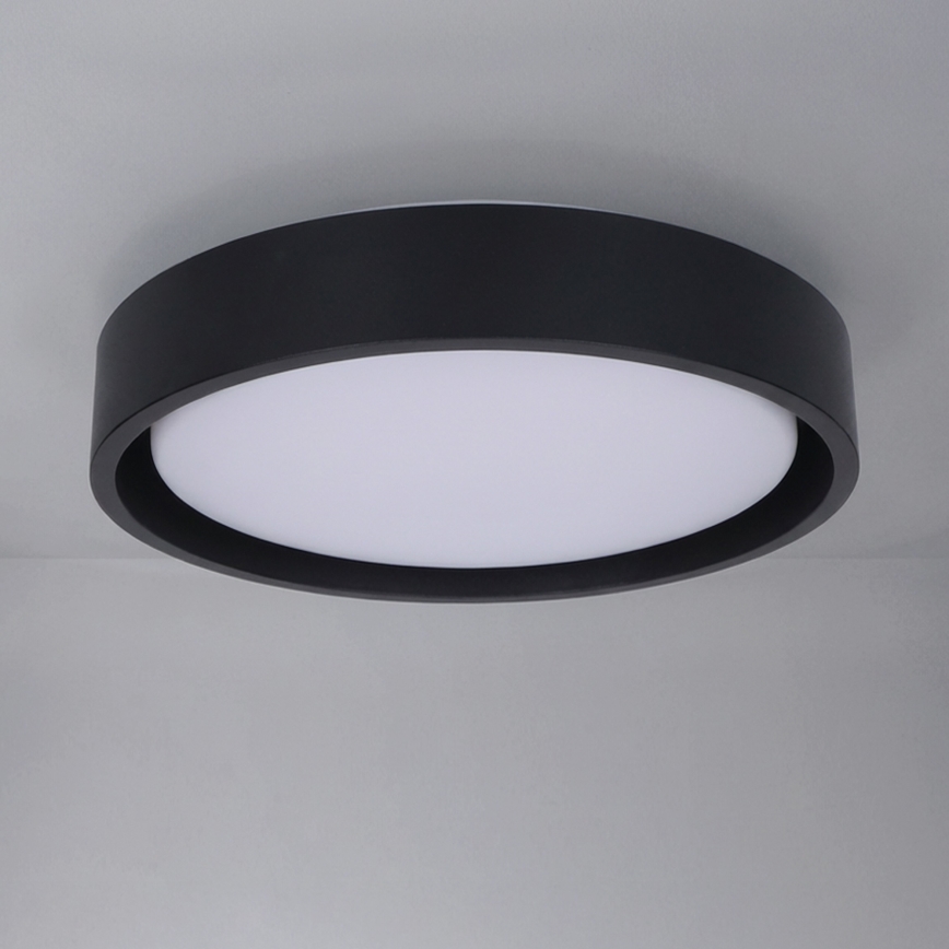 Brilagi - Plafoniera LED MATTEO LED/24W/230V Ø 31 cm nero