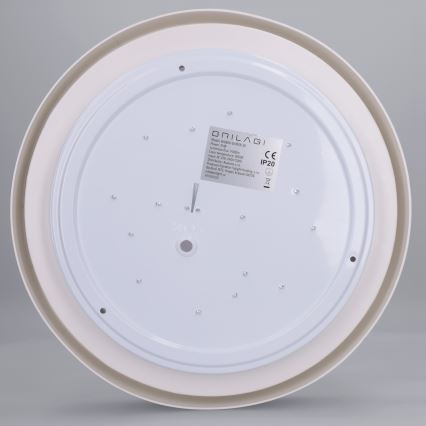Brilagi - Plafoniera LED MATTEO LED/24W/230V Ø 31 cm nero