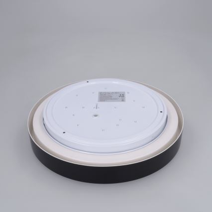 Brilagi - Plafoniera LED MATTEO LED/24W/230V Ø 31 cm nero