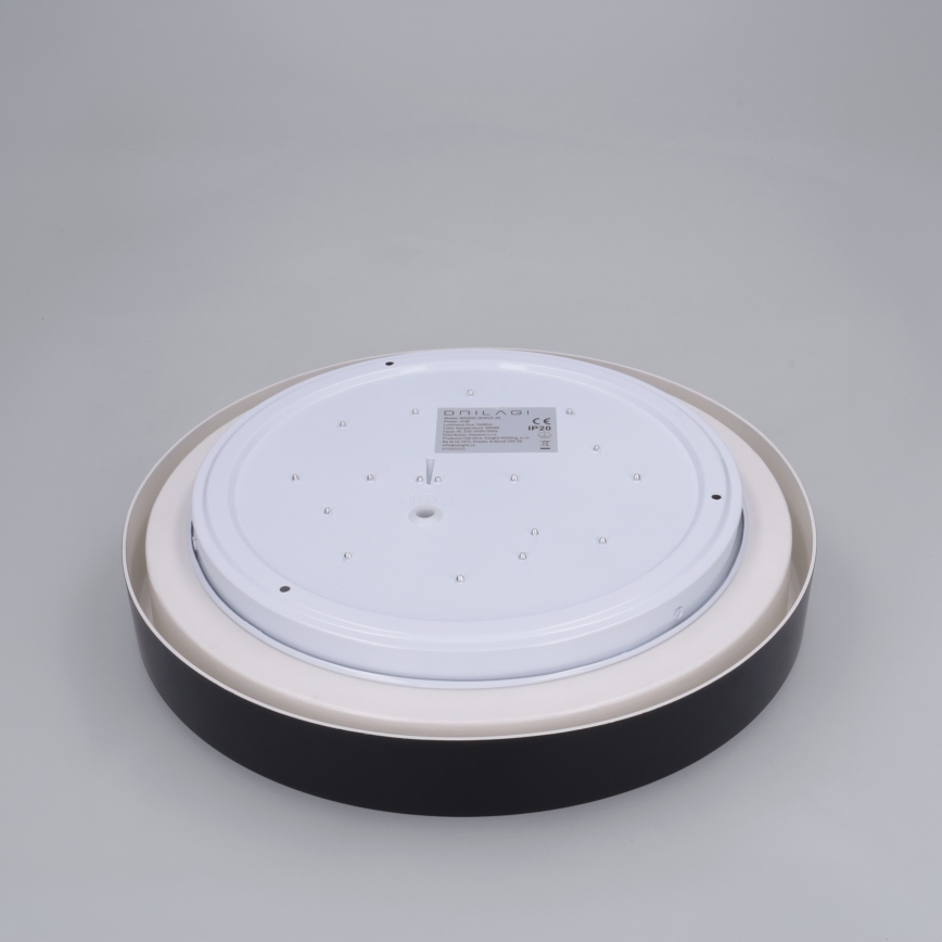 Brilagi - Plafoniera LED MATTEO LED/24W/230V Ø 31 cm nero