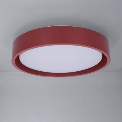 Brilagi - Plafoniera LED MATTEO LED/24W/230V Ø 31 cm rossa
