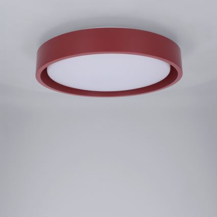 Brilagi - Plafoniera LED MATTEO LED/24W/230V Ø 31 cm rossa