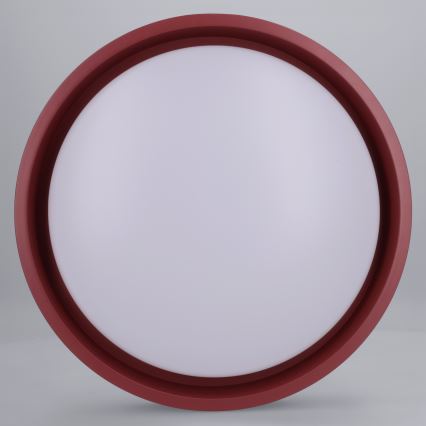 Brilagi - Plafoniera LED MATTEO LED/24W/230V Ø 31 cm rossa