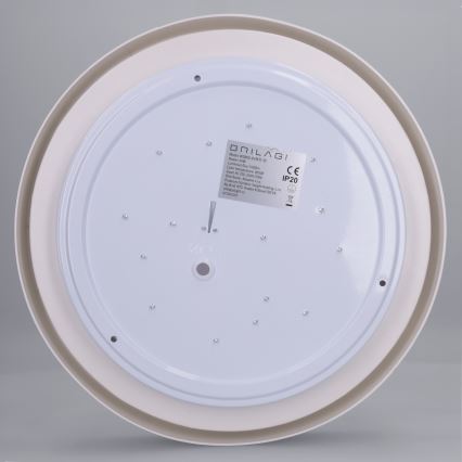 Brilagi - Plafoniera LED MATTEO LED/24W/230V Ø 31 cm rossa