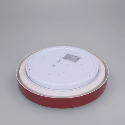 Brilagi - Plafoniera LED MATTEO LED/24W/230V Ø 31 cm rossa