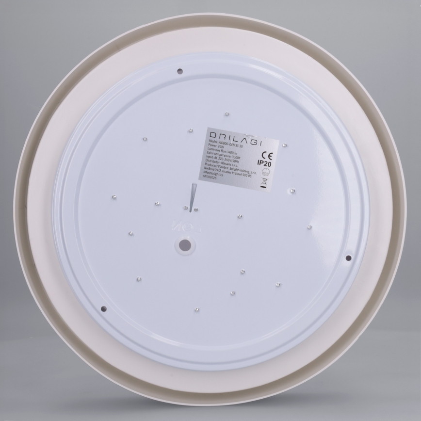 Brilagi - Plafoniera LED MATTEO LED/24W/230V Ø 31 cm turchese