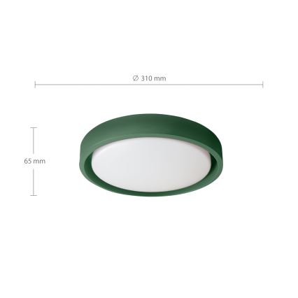Brilagi - plafoniera LED MATTEO LED/24W/230V Ø 31 cm verde