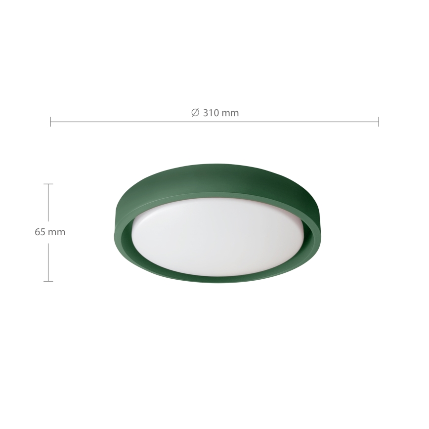 Brilagi - plafoniera LED MATTEO LED/24W/230V Ø 31 cm verde