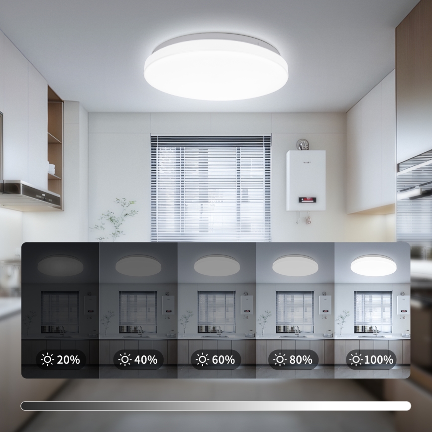 Brilagi - Plafoniera LED MILKY WAY LED/24W/230V 3000/4000/6500K Ø 38 cm