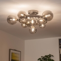 Brilagi - Plafoniera LED MILLA 10xG9/3W/230V nero cromato/fumé