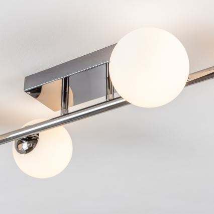 Brilagi - Plafoniera LED MILLA 4xG9/3W/230V nero cromato/bianco