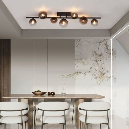 Brilagi - Plafoniera LED MILLA 7xG9/3W/230V marrone/marrone fumé
