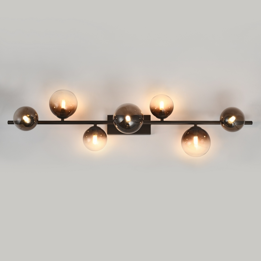 Brilagi - Plafoniera LED MILLA 7xG9/3W/230V marrone/marrone fumé