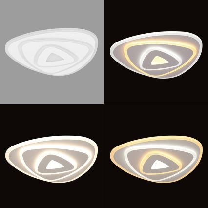 Brilagi - Plafoniera LED dimmerabile MODERN MINI LED/45W/230V 3000-6000K 30x30 cm + telecomando