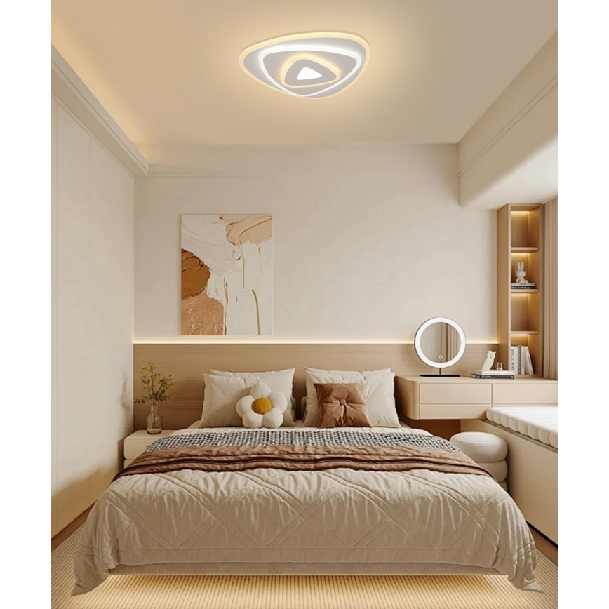 Brilagi - Plafoniera LED dimmerabile MODERN MINI LED/45W/230V 3000-6000K 30x30 cm + telecomando