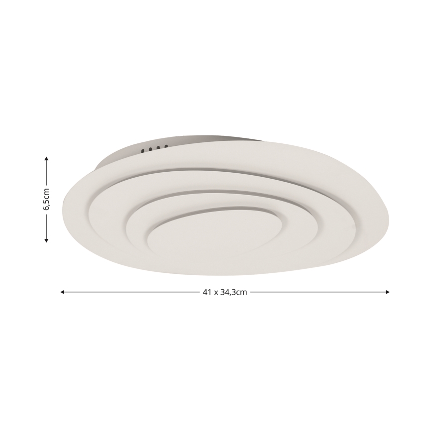 Brilagi - Lampada da soffitto LED dimmerabile MODERN MINI LED/48W/230V 3000-6000K 41x34,3 cm + telecomando