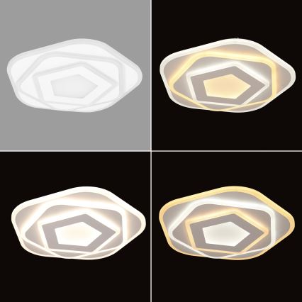 Brilagi - Plafoniera LED dimmerabile MODERN MINI LED/53W/230V 3000-6000K Ø 30 cm + telecomando