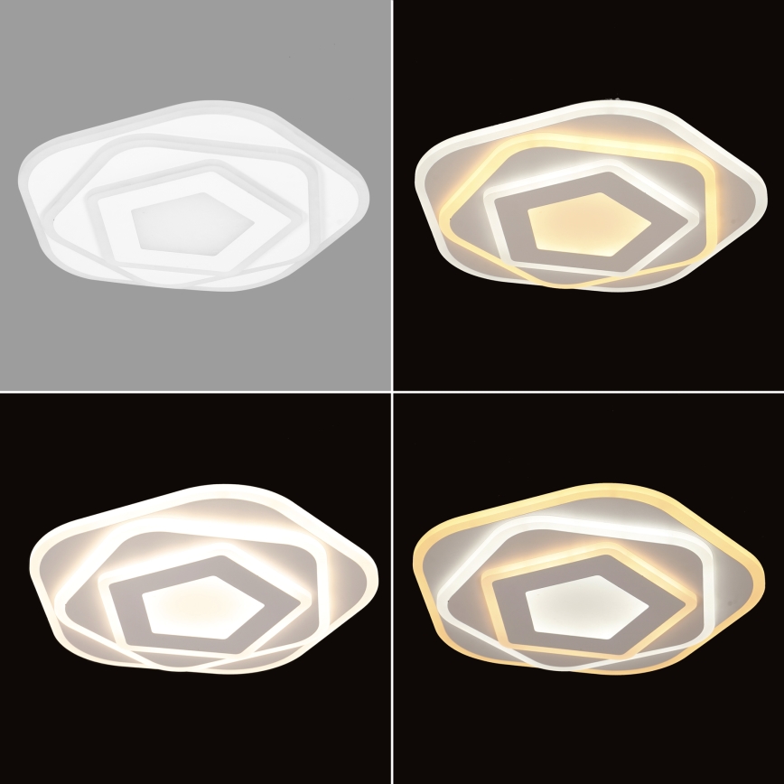 Brilagi - Plafoniera LED dimmerabile MODERN MINI LED/53W/230V 3000-6000K Ø 30 cm + telecomando