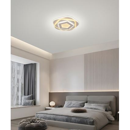 Brilagi - Plafoniera LED dimmerabile MODERN MINI LED/53W/230V 3000-6000K Ø 30 cm + telecomando