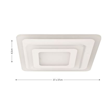 Brilagi - Plafoniera LED dimmerabile MODERN MINI LED/65W/230V 3000-6000K 37x37 cm + telecomando