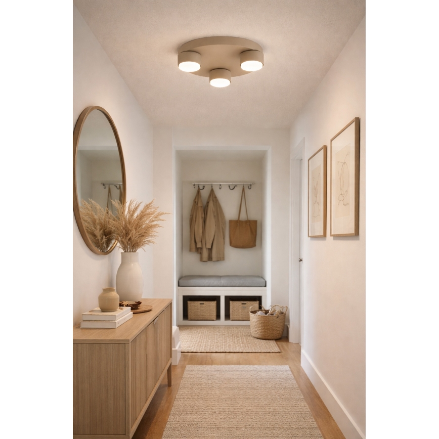 Brilagi - Plafoniera LED MONO 3xGX53/30W/230V Ø 30 cm beige