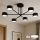 Brilagi - Plafoniera LED MONO 6xGX53/30W/230V nera