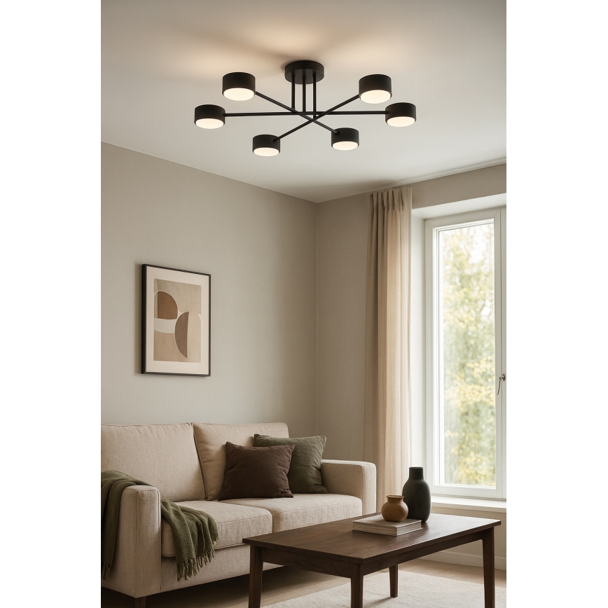 Brilagi - Plafoniera LED MONO 6xGX53/30W/230V nera