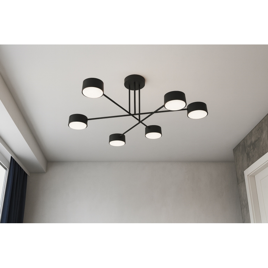 Brilagi - Plafoniera LED MONO 6xGX53/30W/230V nera