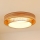 Brilagi - Plafoniera LED MONTANA BOHO LED/26W/230V diametro 60 cm marrone